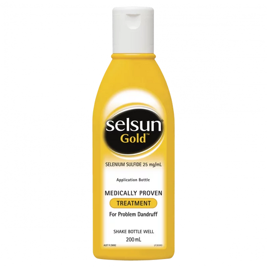 Selsun Gold 200mL - Anti-Dandruff Treatment Shampoo