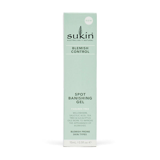 Sukin Blemish Control Spot Banishing Gel 15ml