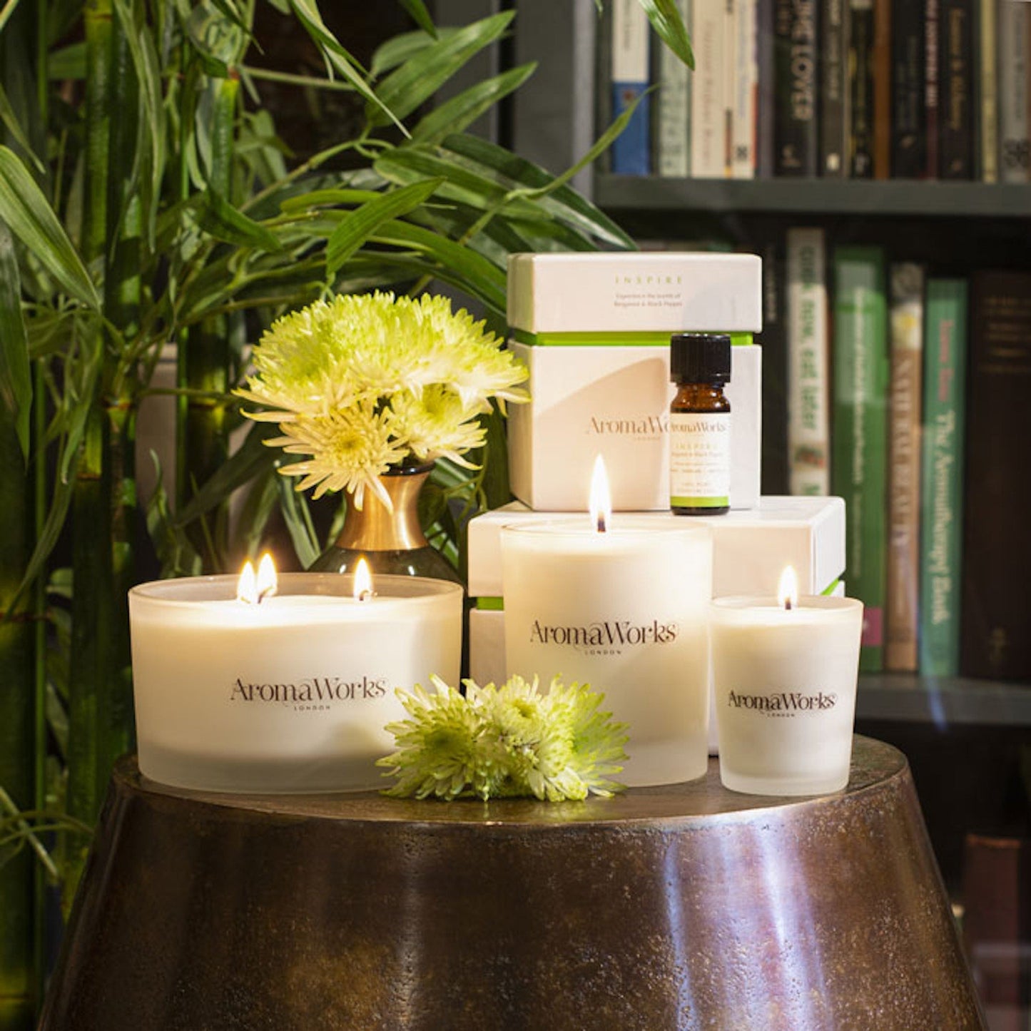 Aromaworks 3 Wick Candle Inspire Large 400g