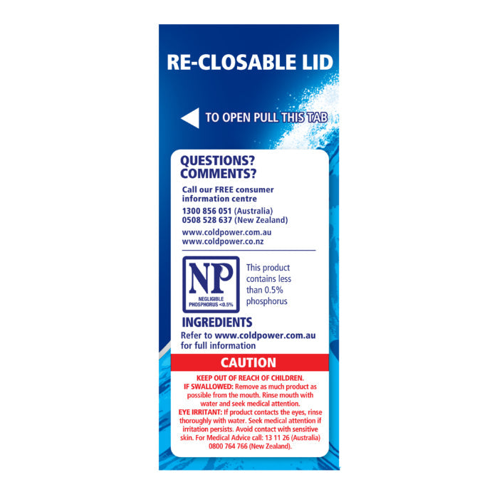 Cold Power Regular Advanced Clean Powder Laundry Detergent 1kg