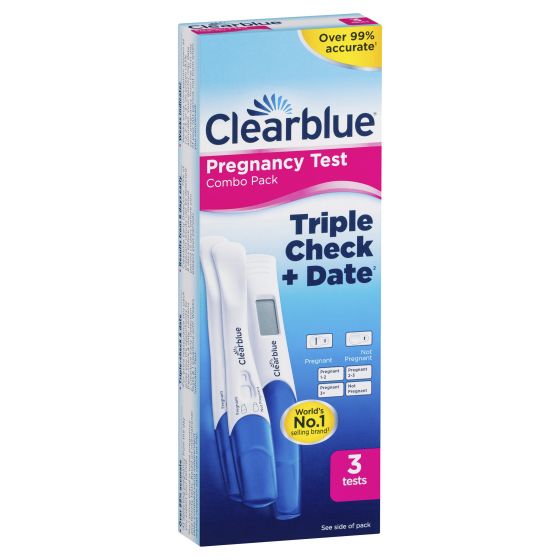 Clearblue Pregnancy 1 Digital Test & 2 Visual Test Kit
