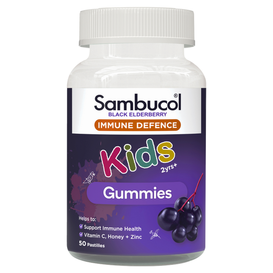 Sambucol Kids Immune Defence Gummies 50pk