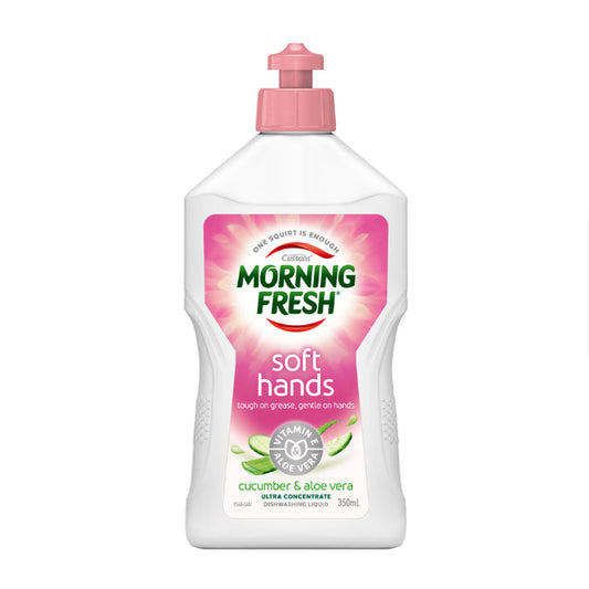 Morning Fresh Soft Hands Cucumber & Aloe Vera Dishwashing Liquid 350ml
