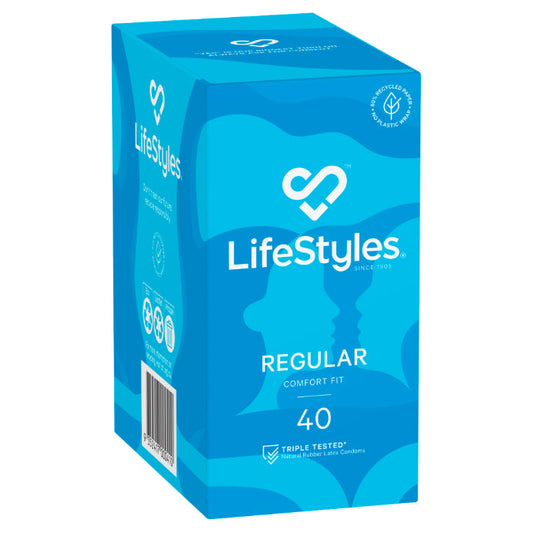Lifestyles Regular Condoms 40 Pack