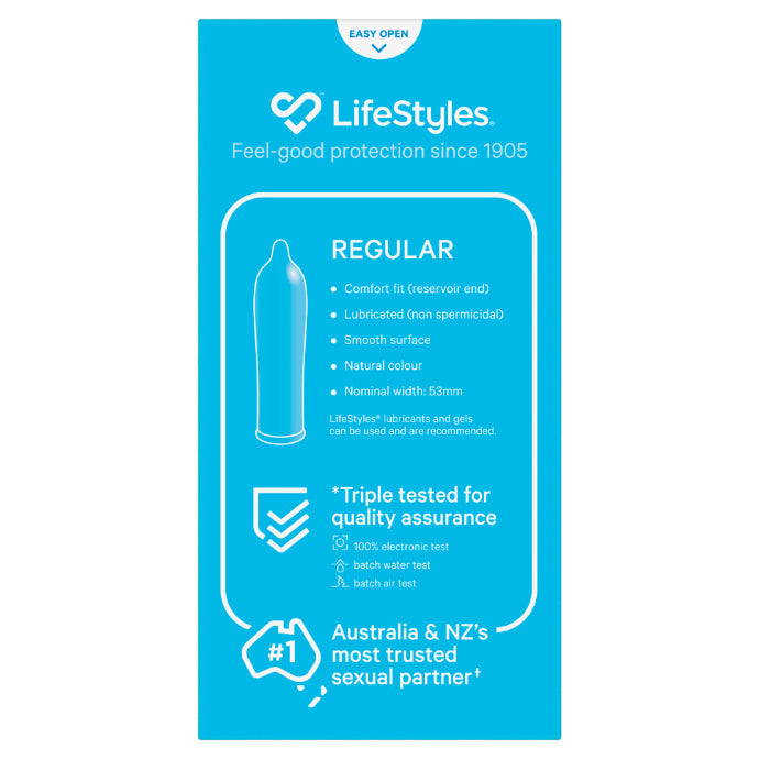 Lifestyles Regular Condoms 40 Pack