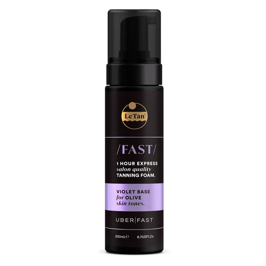Le Tan Uber Fast Express Tanning Foam Violet Base 200ml