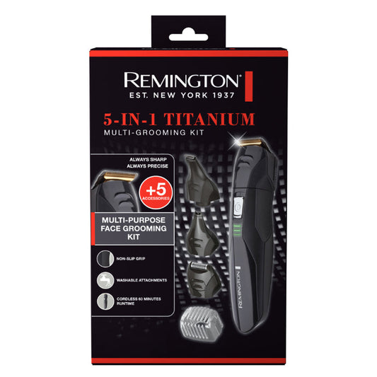 Remington 5-in-1 Titanium Multi-grooming Kit 1 Kit