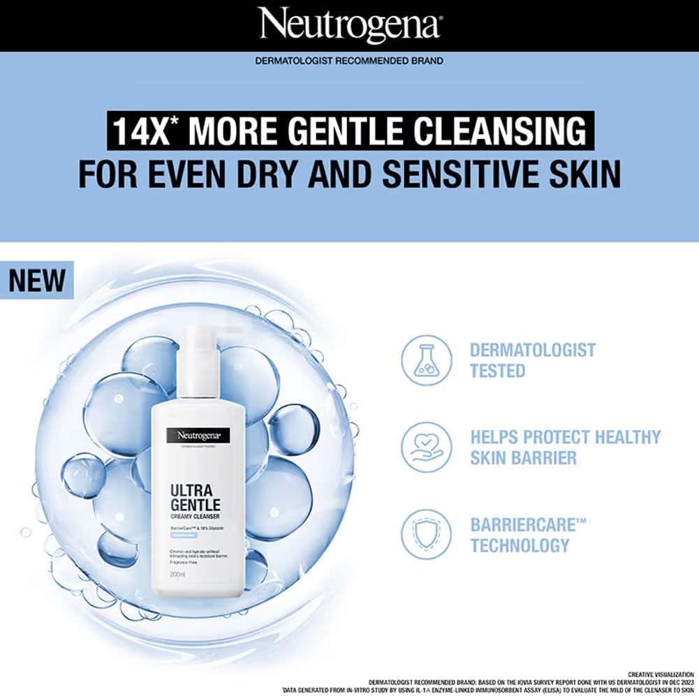 Neutrogena® Ultra Gentle Creamy Cleanser 200ml