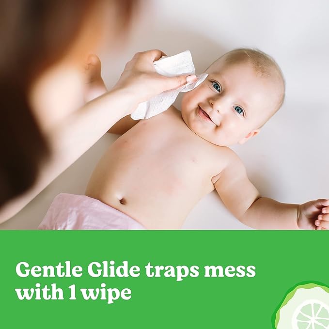 Huggies Thick Baby Wipes Cucumber & Aloe 400 Pack