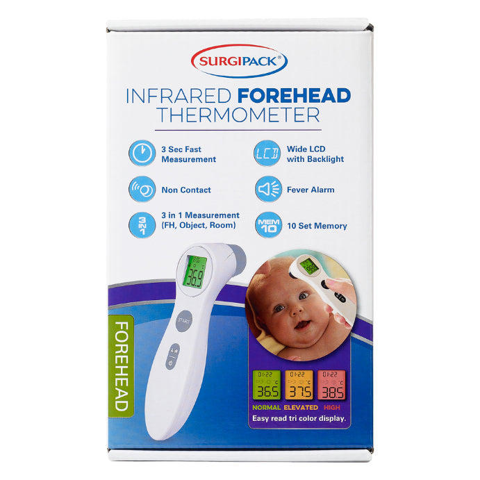 Surgipack Infrared Forehead Themometer 1 Each