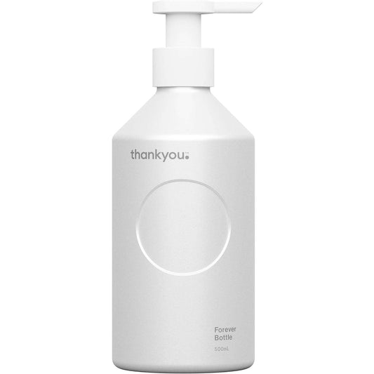 Thankyou Forever Bottle White Aluminium 500mL
