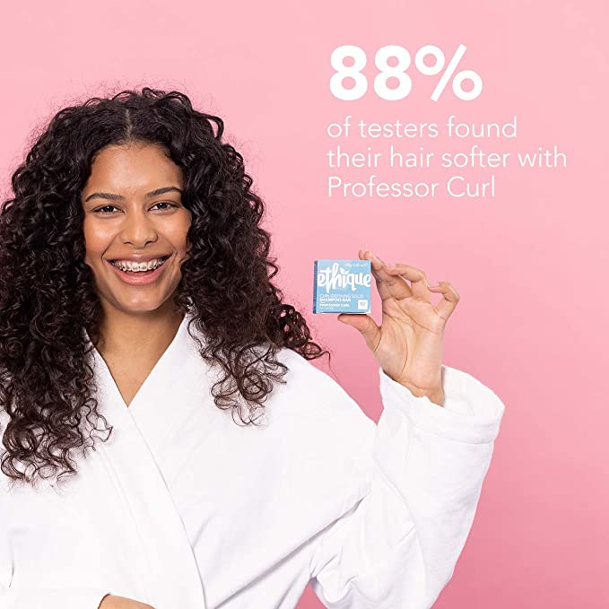 ETHIQUE Solid Shampoo Bar Professor Curl - Curly Hair 108g
