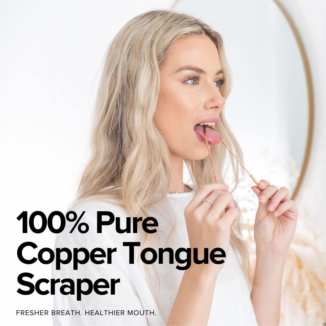 Keeko Premium Copper Tongue Cleaner 1Pk