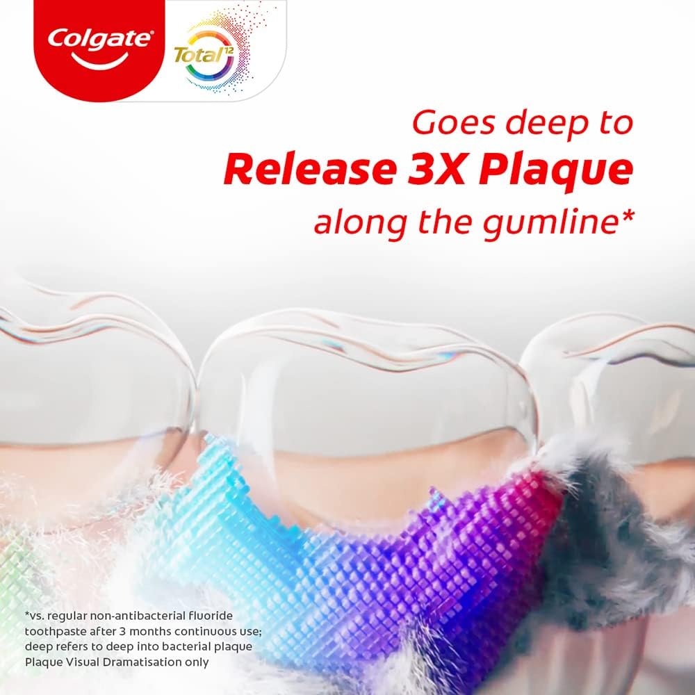 Colgate Total Plaque Release Toothpaste Reviving Cool Mint 95g