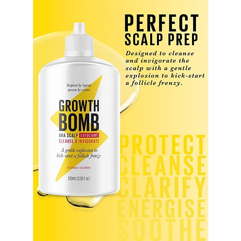 Growth Bomb Aha Scalp Exfoliant 100ml