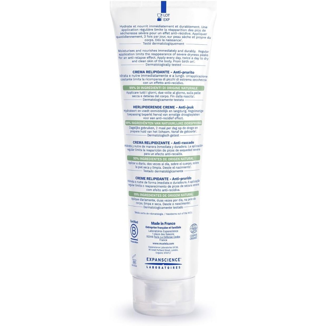 Mustela Stelatopia+ Lipid Replenishing Cream 150ml