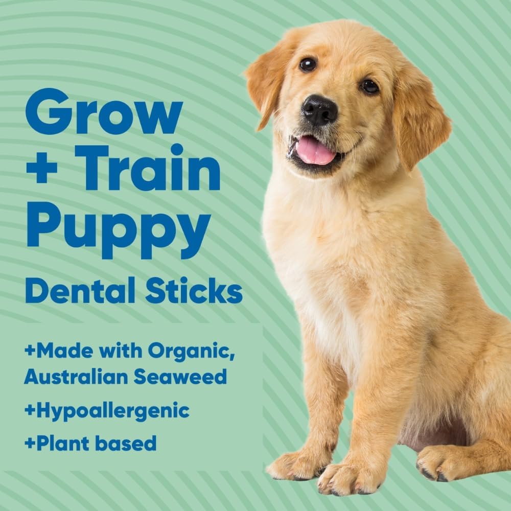 Anipal Grow + Train Puppy Dental Sticks Smoked Flavour 160g