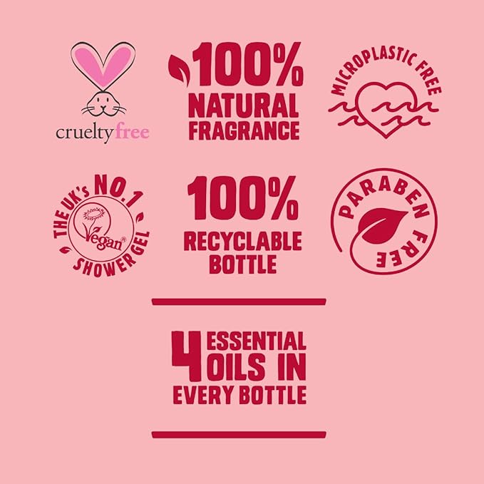 Original Source Rhubarb and Raspberry Shower Gel, 250ml