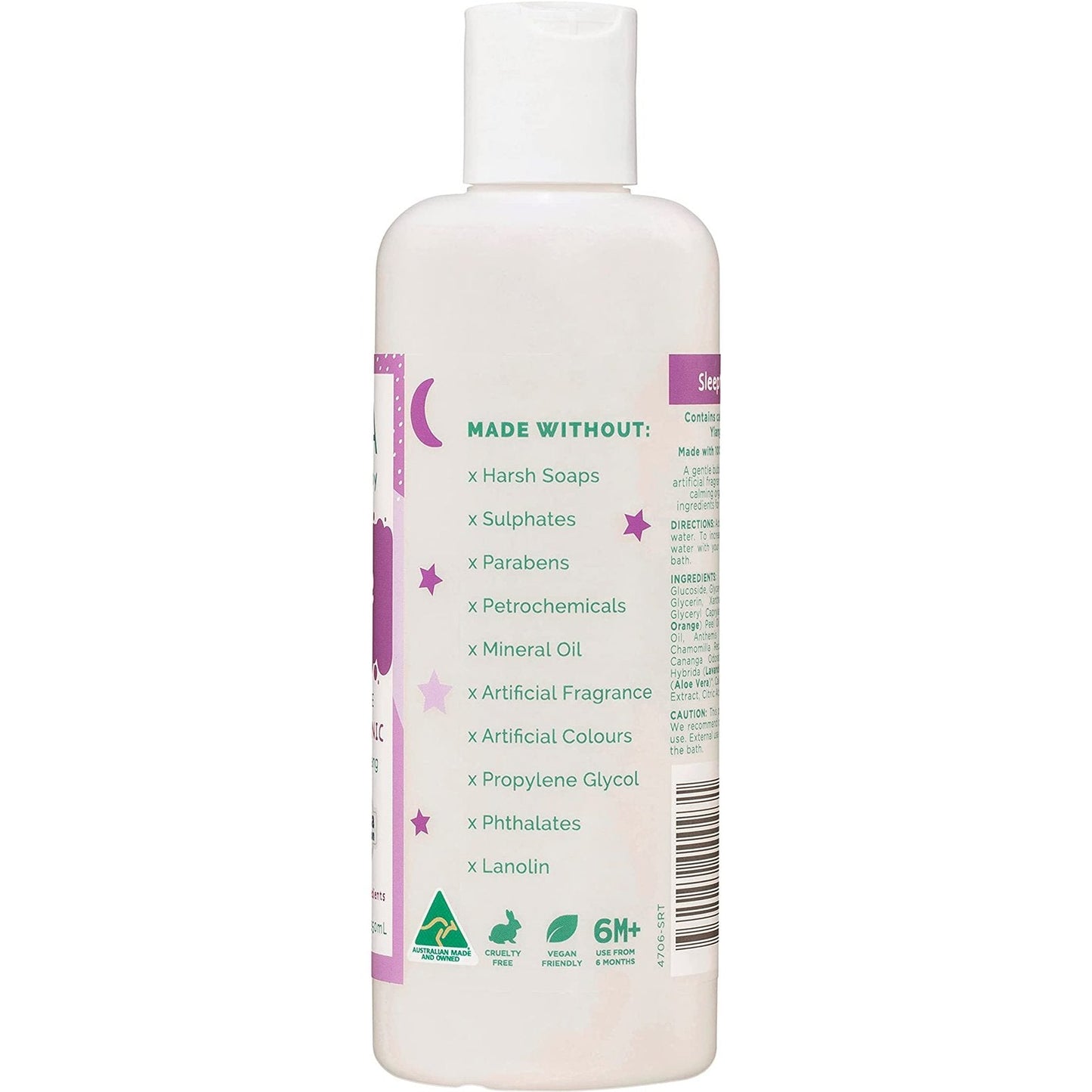 GAIA Natural Baby Sleeptime Bubble Bath 250ml