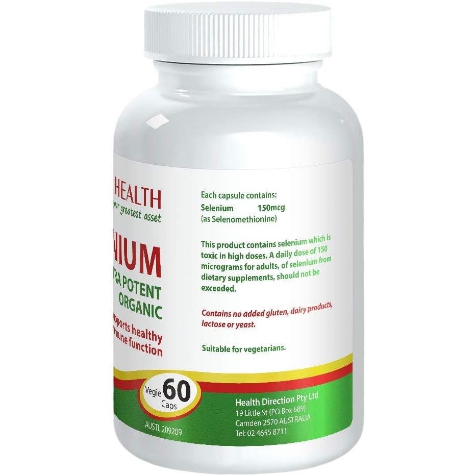 Cabot Health Selenium Ultra Potent 150mcg 60c