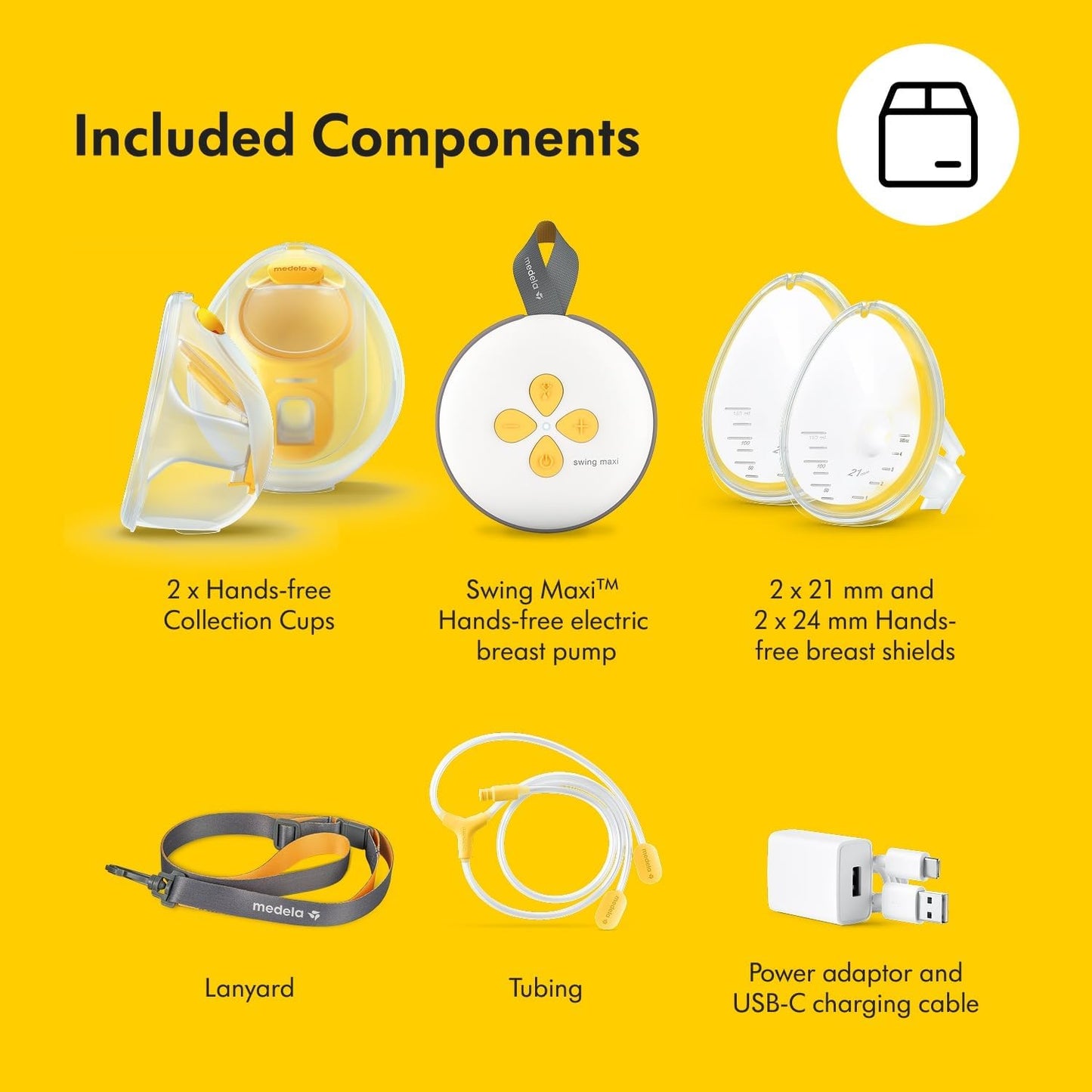 Medela Swing Flex Single Electric Breast Pumpswing Maxi Hands-free Double Electric Breast Pump