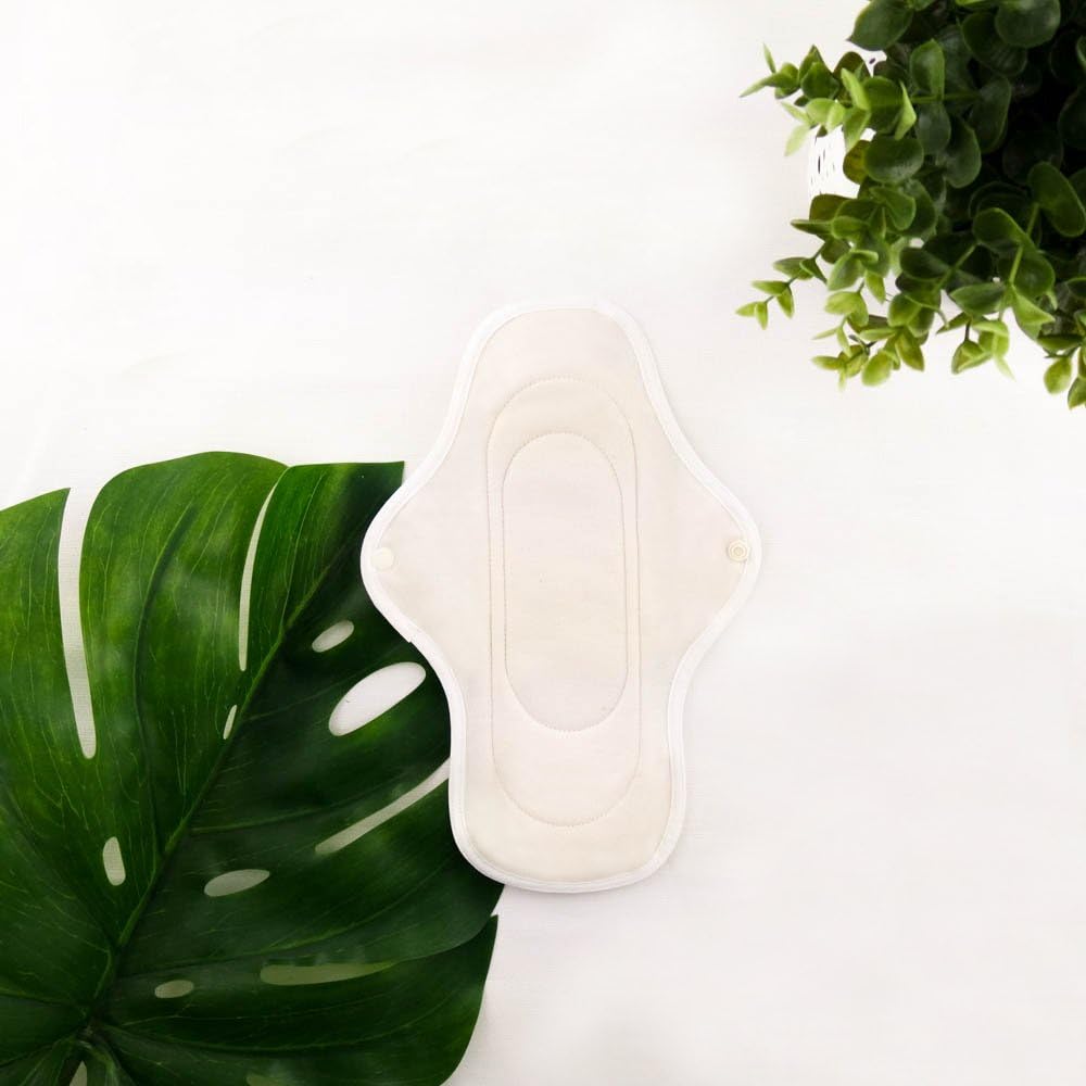 Hannah Pad Organic Cotton Reusable Cloth Pad Medium Extra Grip (Fabric supplied at random)