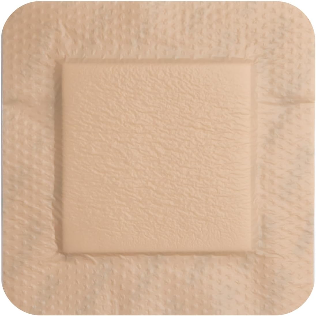 Medstock Silicone Foam W/ith Border 7.5 cmx7.5 cm 2Pk