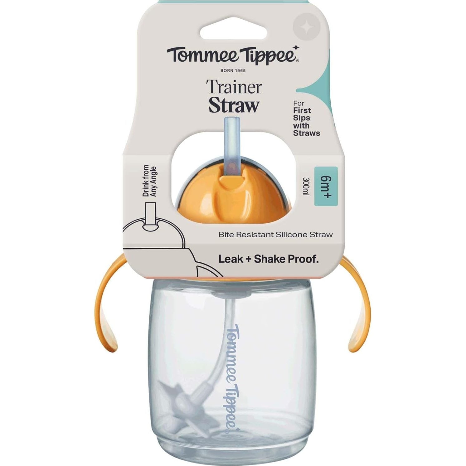 Tommee Tippee Trainer Straw Cup 6M+ 300ml