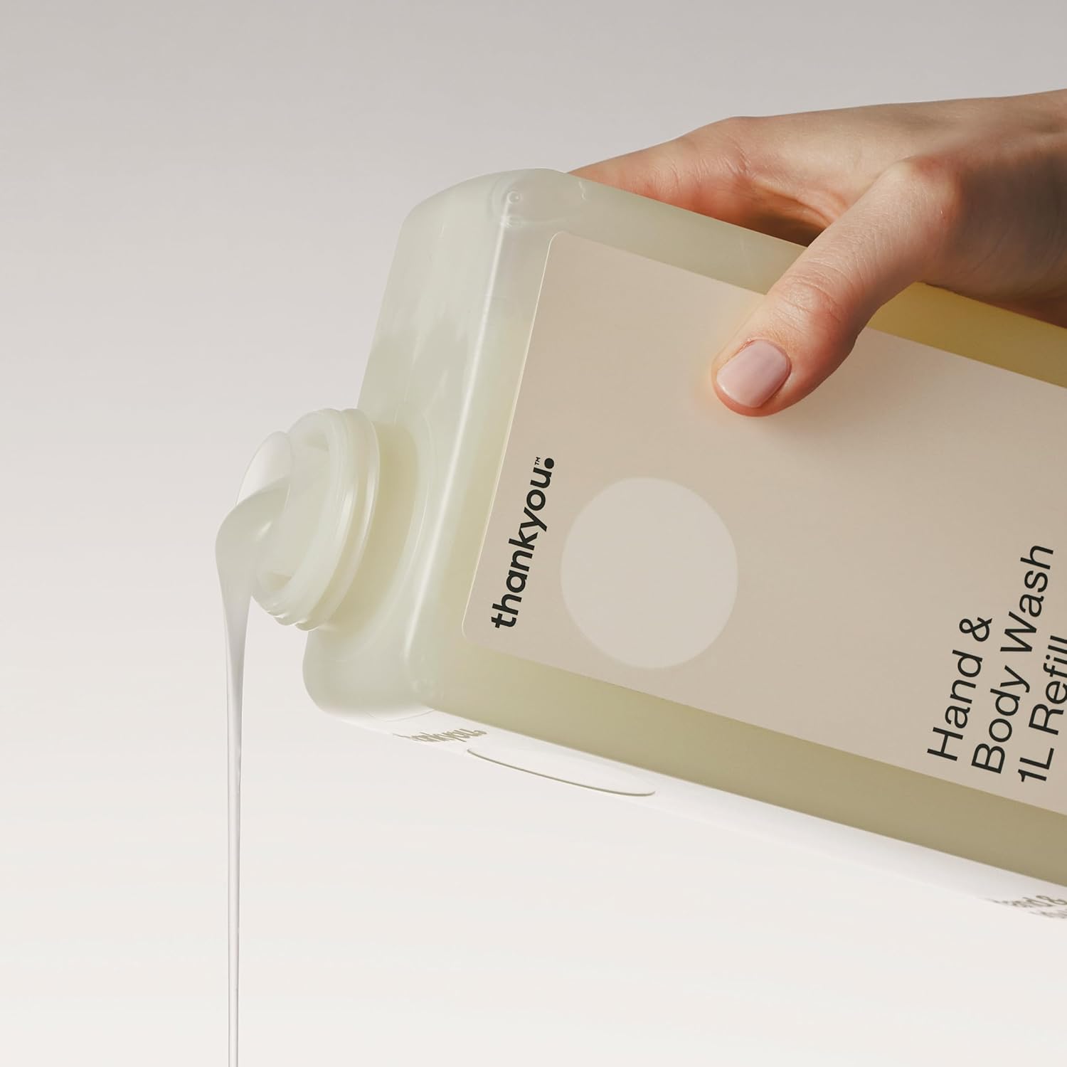 Thankyou Hand & Body Wash Botanical Geranium Rose & Wood Refill 1L