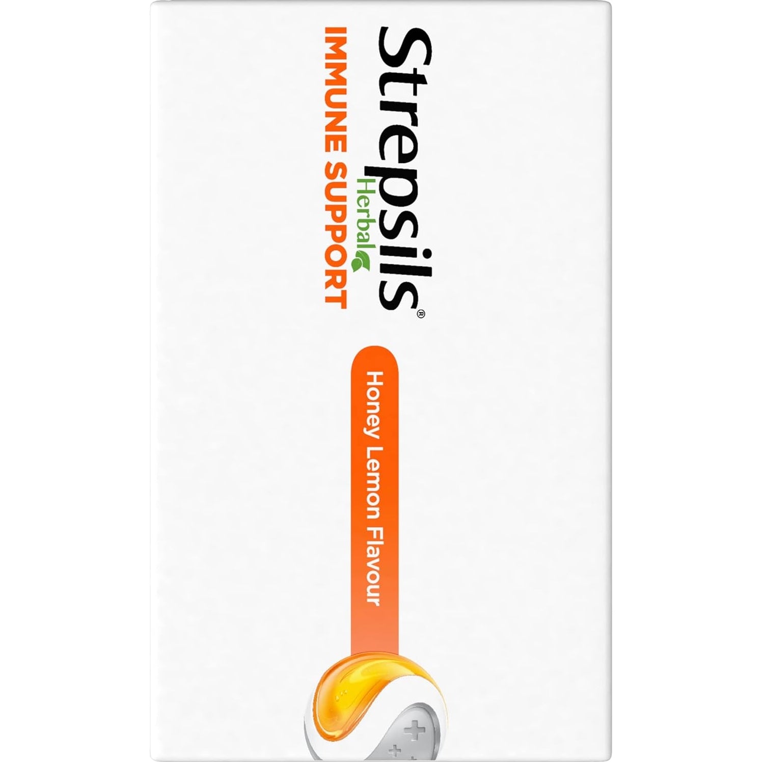 Strepsils Herbal Immune Support Lozenges Honey Lemon 32PK