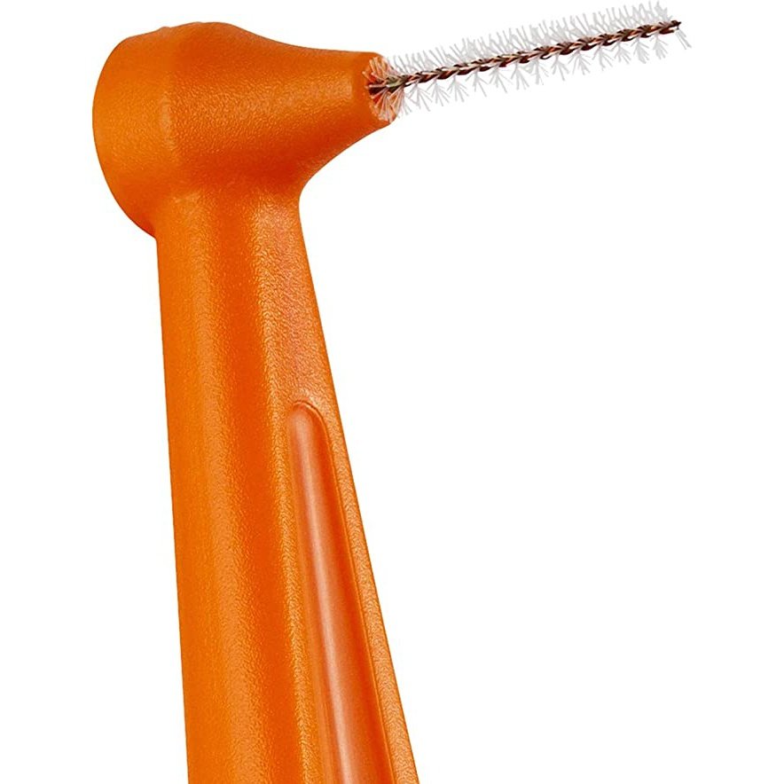 TePe Interdental Brush Angle Orange (Size 1) 0.45mm 6 Pack