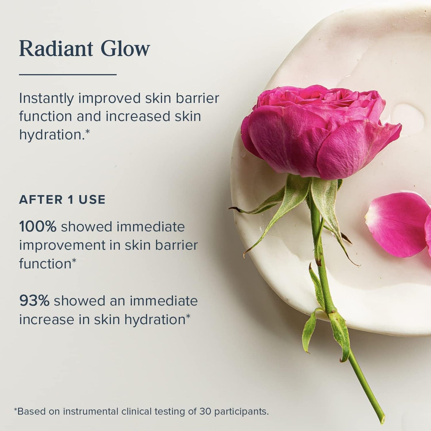HERITAGE STORE Rosewater Serum 1% Hyaluronic Dry to Combination Skin 59ml