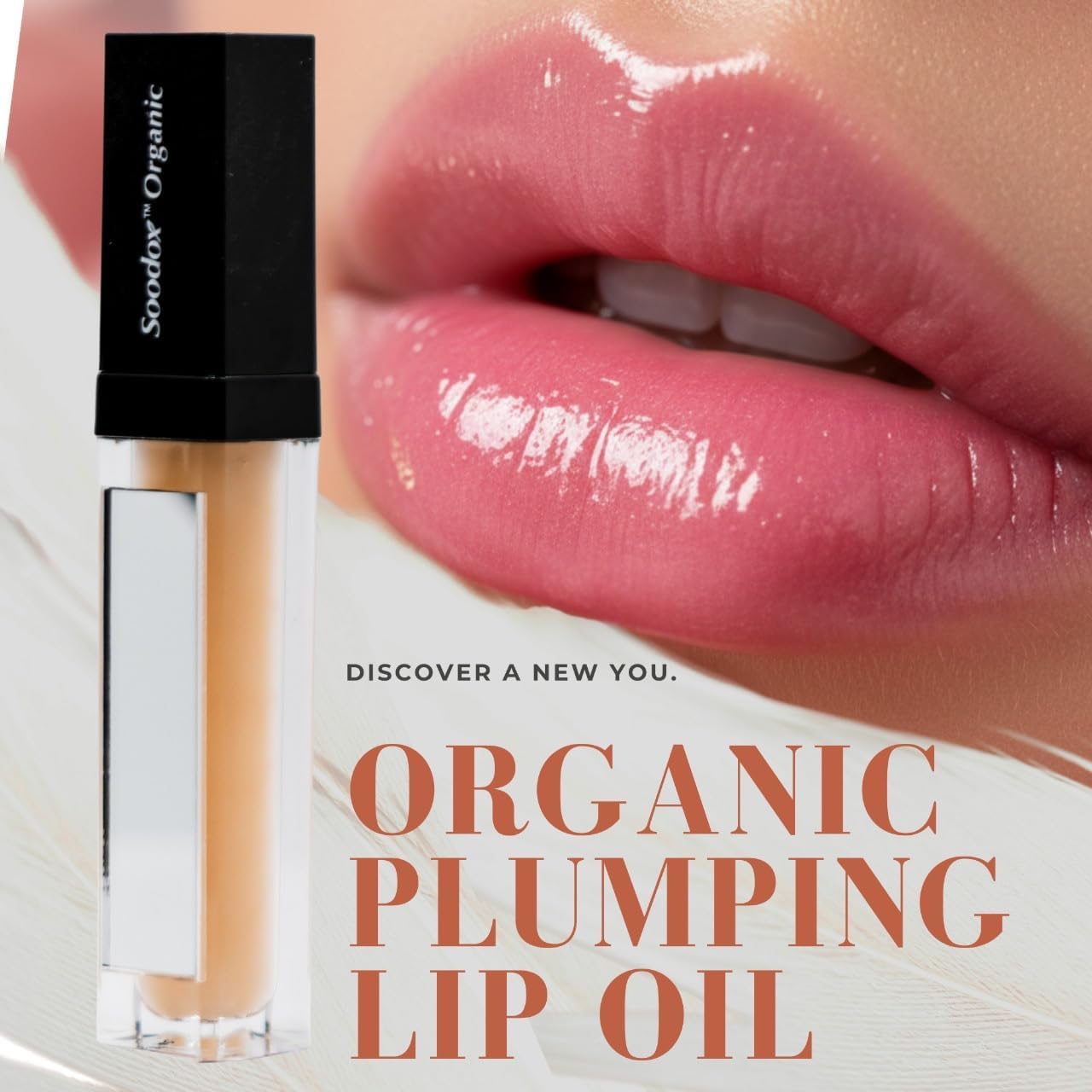 SOODOX Plumping Lip Oil Nude 6.5mL