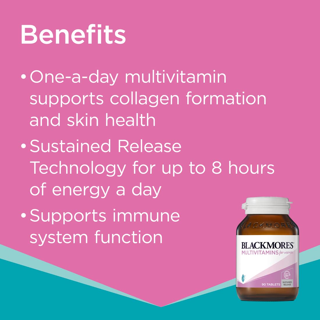 Blackmores Sustained Release Multivitamins for Women 90 Tablets