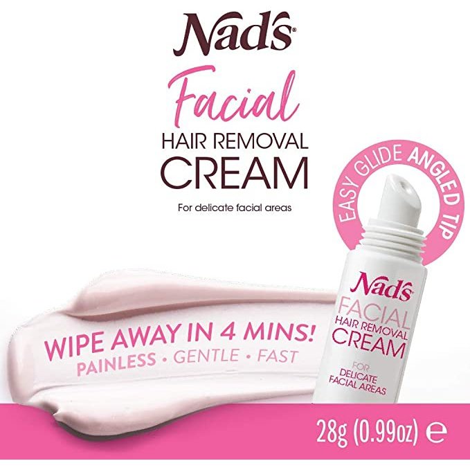 Nad's Facial Hair Removal Cream - 28g