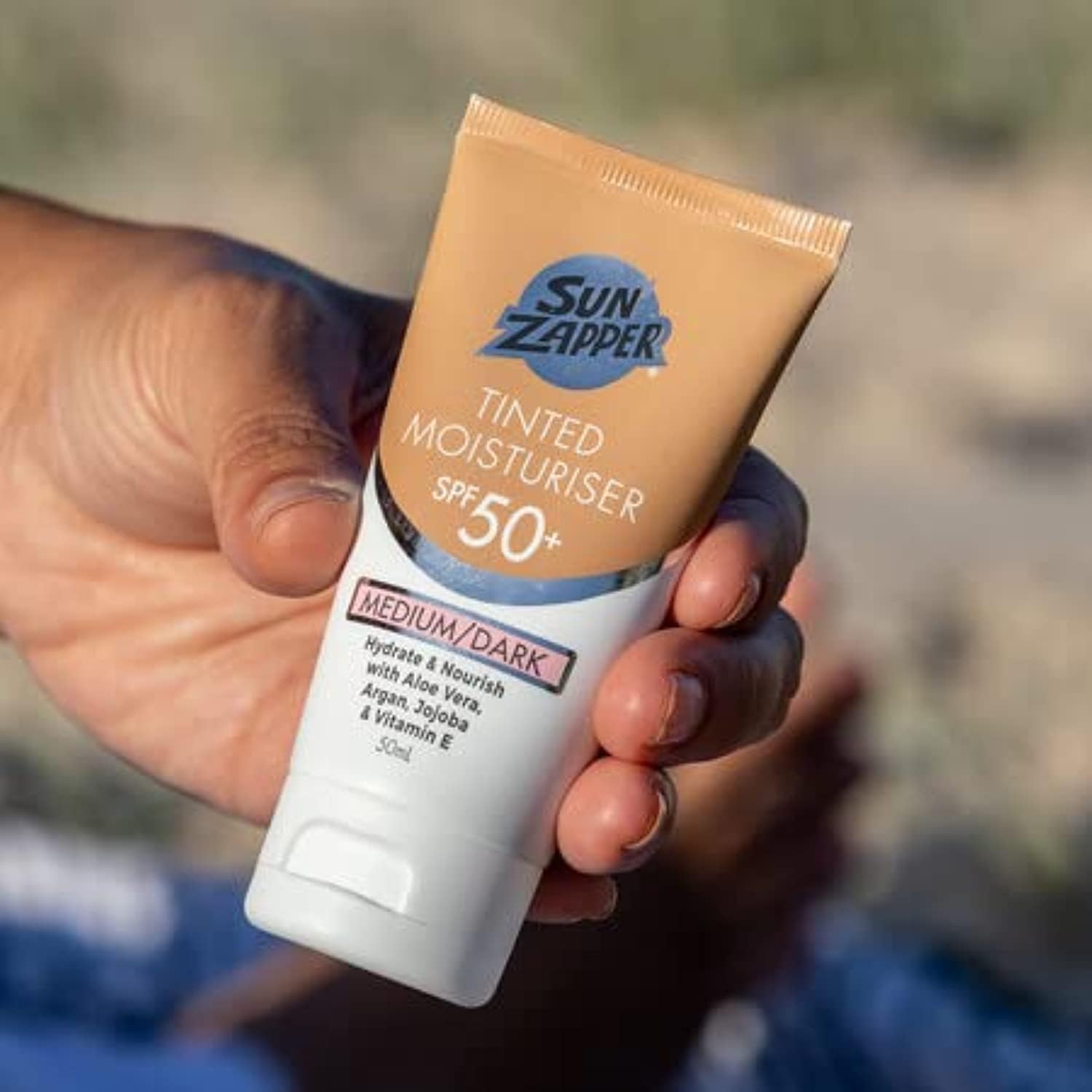 SUN ZAPPER TINTED SPF 50+ MEDIUM DARK 50ml