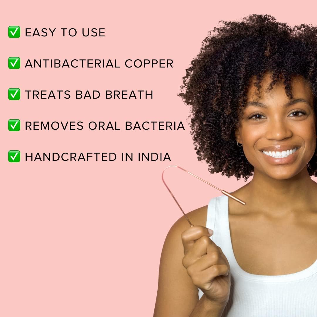 Keeko Premium Copper Tongue Cleaner 1Pk