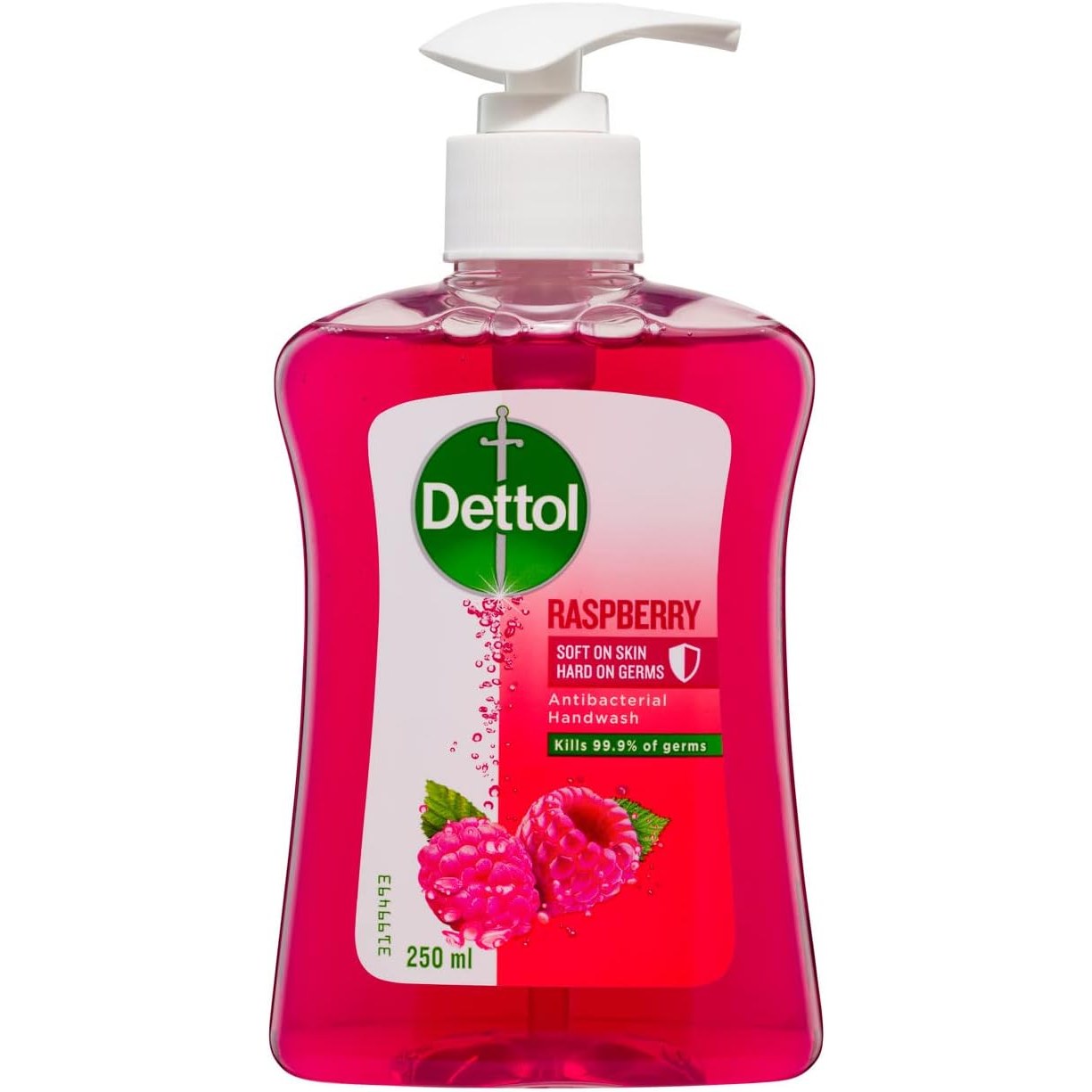 Dettol Antibacterial Liquid Hand Wash Pump Raspberry 250ml