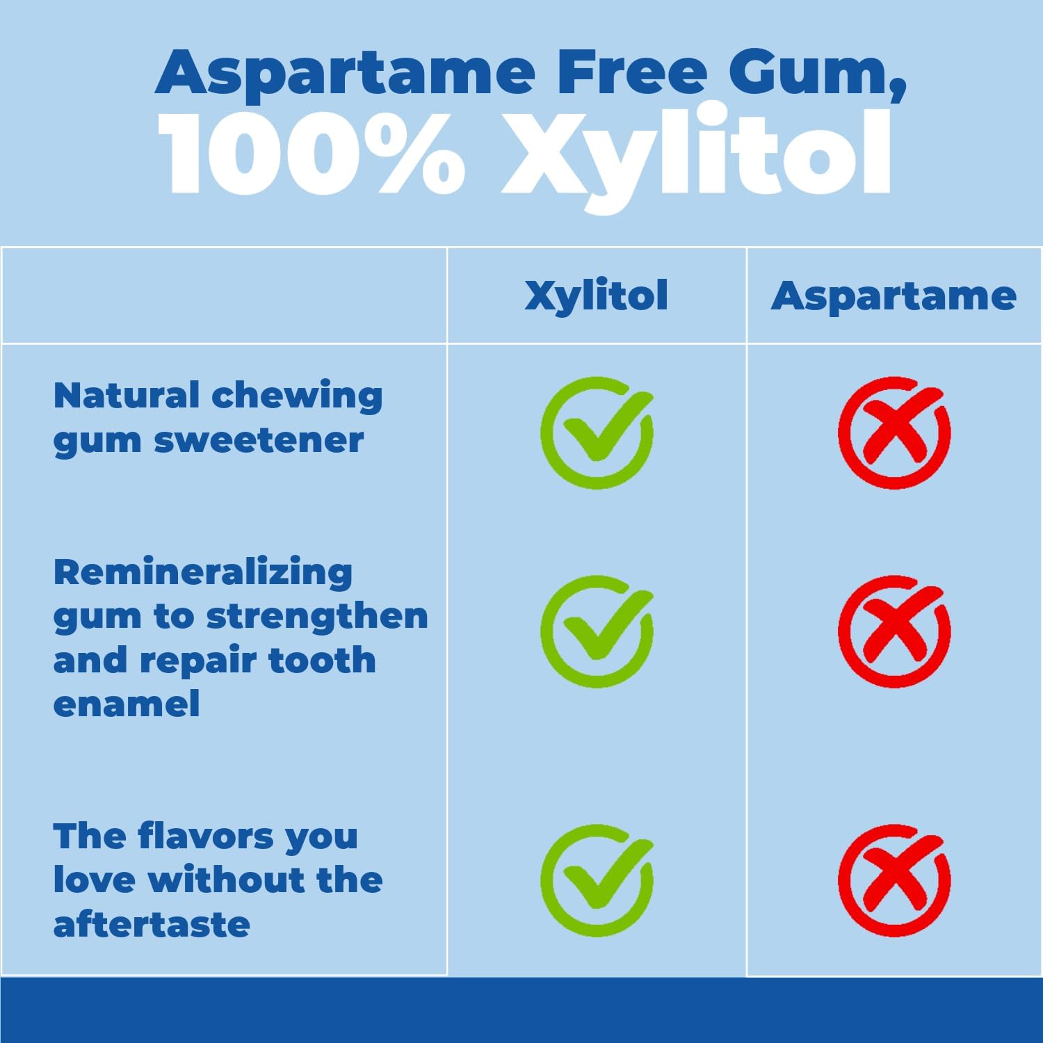 Epic Xylitol Chewing Gum Spearmint 12x12pcs
