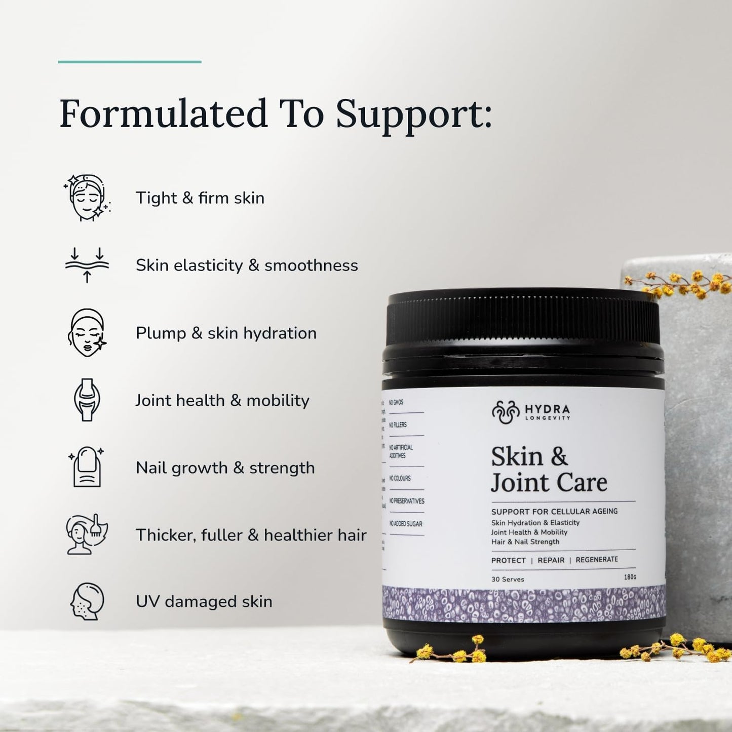 Hydra Longevity Skin & Joint Care 180g