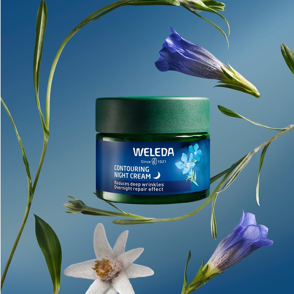 Weleda Night Cream Contouring (Blue Gentian & Edelweiss) 40ml