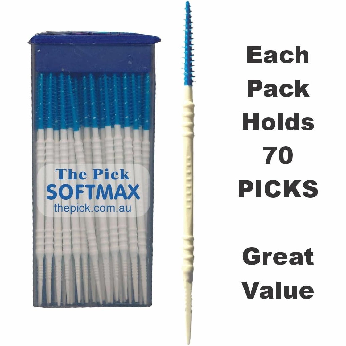 The PICK Softmax Interdental Brush 70 pcs