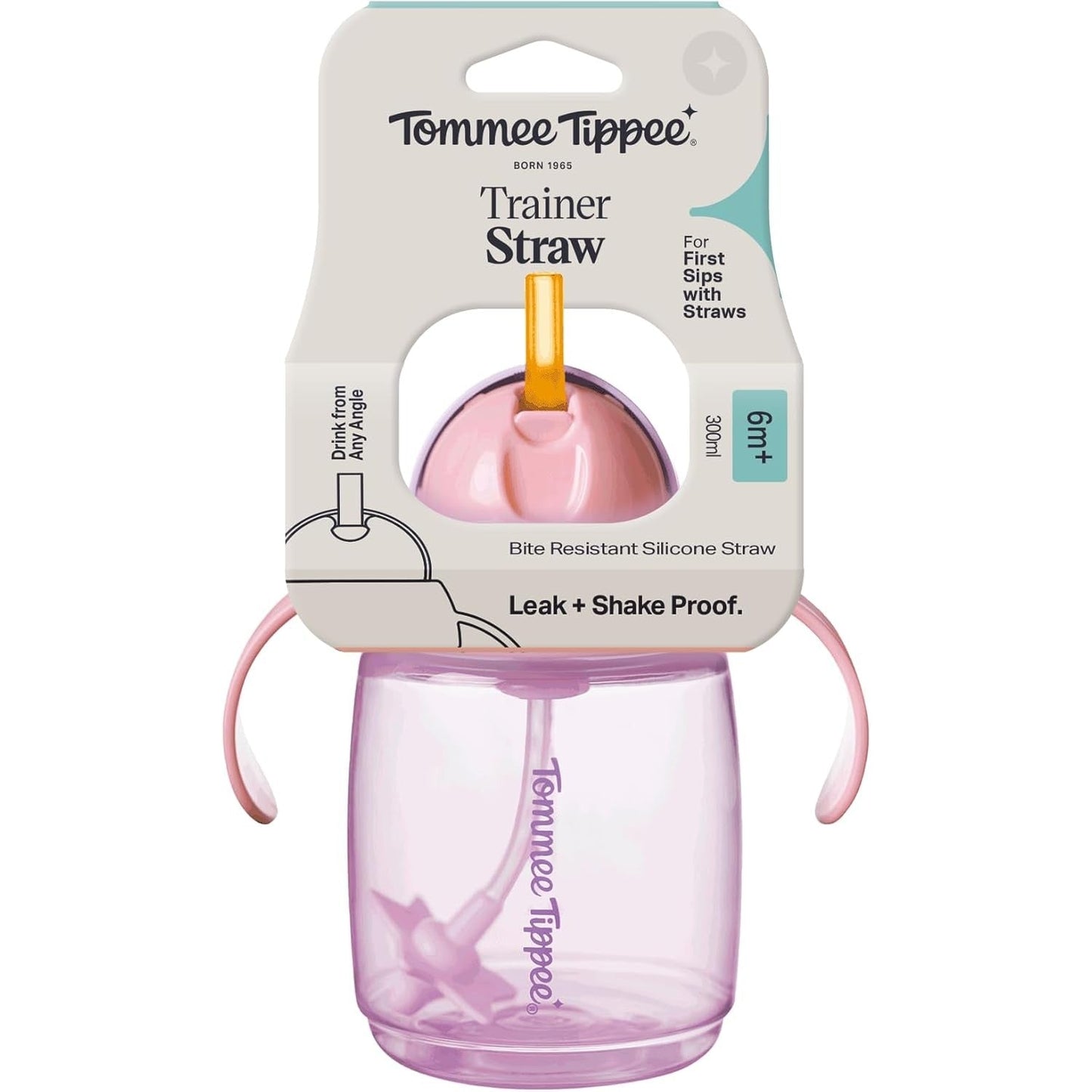 Tommee Tippee Trainer Straw Cup 6M+ 300ml