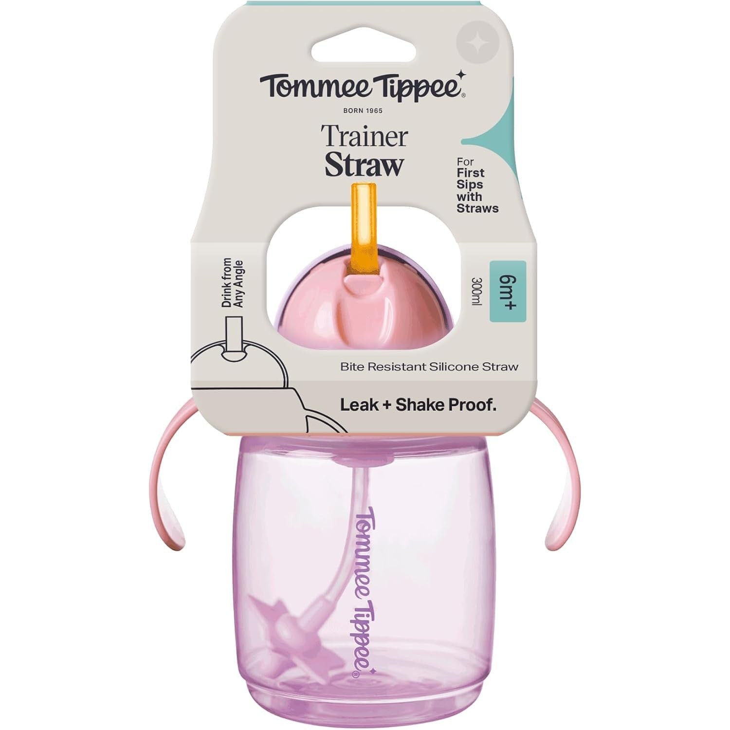 Tommee Tippee Trainer Straw Cup 6M+ 300ml
