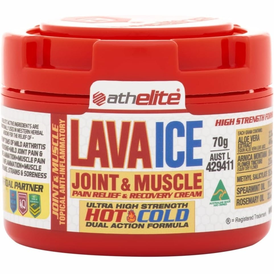 Athelite Lava Ice Joint & Muscle Pain Relief & Recovery Cream 70g