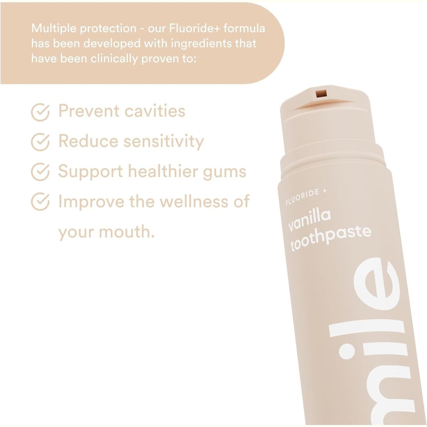 Hismile Vanilla Flavoured Toothpaste 60g