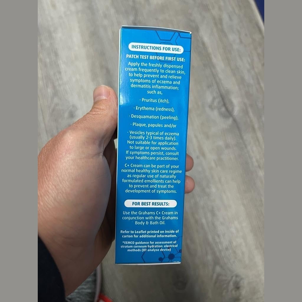 Grahams Natural C+ Cream (Eczema & Dermatitis Relief) 50g
