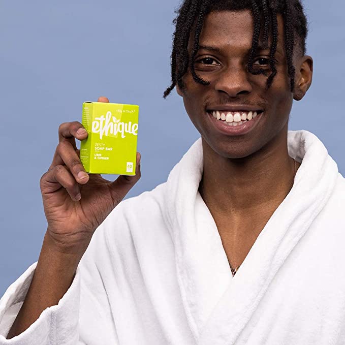 ETHIQUE Solid Bodywash Bar Lime & Ginger 120g