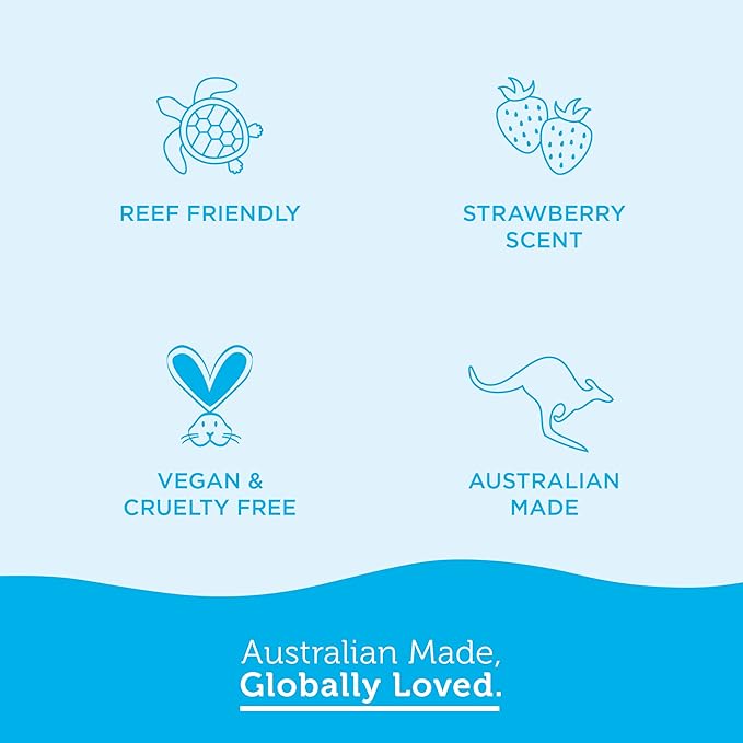 Bondi Sands Lip Balm With SPF 50+ Wild Strawberry Sunscreen Lip Care 10g