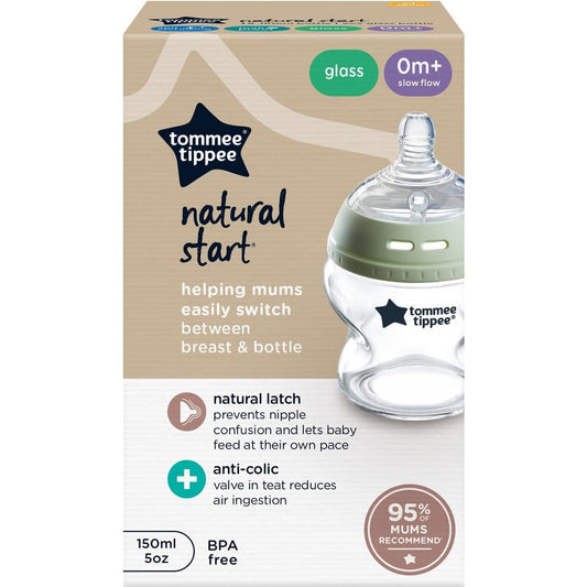 Tommee Tippee Natural Start 150Ml Glass Bottle